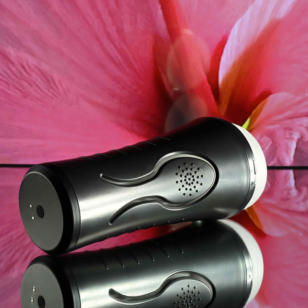 Zero Tolerance HOLD TIGHT - Clear Vibrating Vagina Stroker