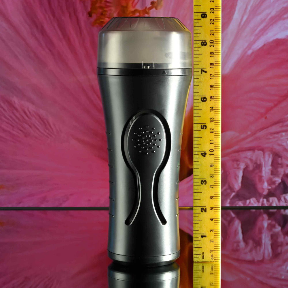 Zero Tolerance HOLD TIGHT - Clear Vibrating Vagina Stroker