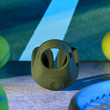 Zero Tolerance NUTTY BUDDY - Olive Green USB Rechargeable Vibrating Cock & Balls Ring - Image 3