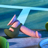 Zero Tolerance NUTTY BUDDY - Olive Green USB Rechargeable Vibrating Cock & Balls Ring - Image 5