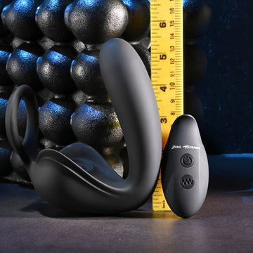 Zero Tolerance BALLIN OUT - Black USB Rechargeable Prostate Massager with Cock Ring and Wireless Remote