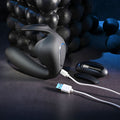 Zero Tolerance BALLIN OUT - Black USB Rechargeable Prostate Massager with Cock Ring and Wireless Remote
