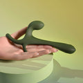 Zero Tolerance STRAP, TAP & GO - Green USB Rechargeable Vibrating & Tapping Penis Sleeve with Wireless Remote