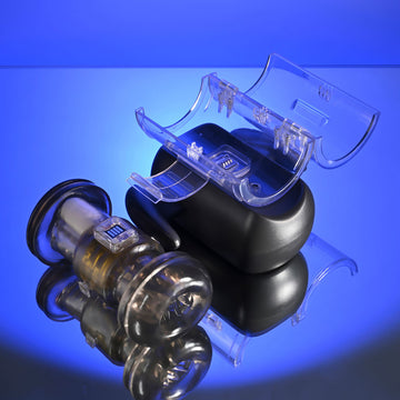 Zero Tolerance HOLD ME TIGHT - Black USB Rechargeable Vibrating Auto Stroker with Phone Holder