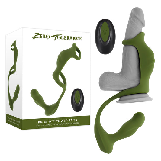 Zero Tolerance PROSTATE POWER PACK - Green Vibrating
