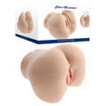 Zero Tolerance LETS GET READY TO RUMBLE - Flesh USB Rechargeable Vibrating Doggy Style Torso Masturbator