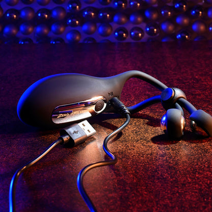 Zero Tolerance THE BIG BANG - Black Vibrating Lasso Cock Ring