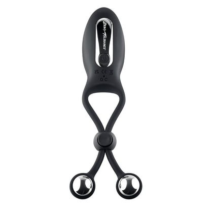 Zero Tolerance THE BIG BANG - Black Vibrating Lasso Cock Ring