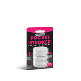Zolo Girlfriend Pocket Stroker - Clear Mini Stroker - Image 1