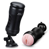 Zolo Solo Flesh - Flesh Vagina Stroker with Suction Base - Image 2