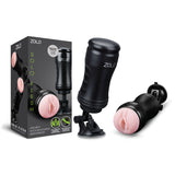 Zolo Solo Flesh - Flesh Vagina Stroker with Suction Base - Image 1