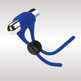 Zolo Rechargeable Cock Ring & Lasso - Blue USB Rechargeable Adjustable Cock Ring - Image 2
