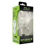 Zolo Gripz - Spinner - Clear Stroker Sleeve - Image 3