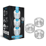 Zolo Bumperz - Clear Mini Blowjob Stroker Set - Image 1
