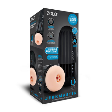 Zolo Jerkmaster - USB Rechargeable Stroking & Sucking Masturbator