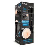 Zolo Personal Trainer - Flesh Vagina Stroker with Suction Mount - Image 1