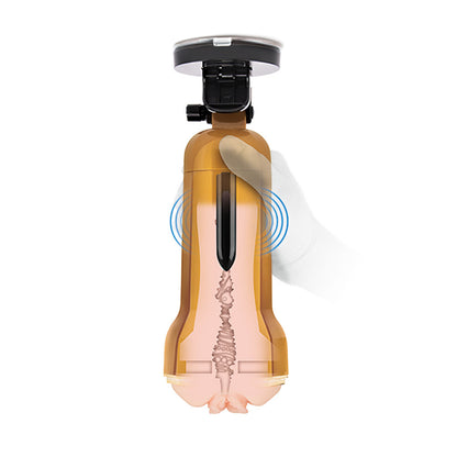 Zolo Vibrating Personal Trainer - Vibrating Vagina Stroker