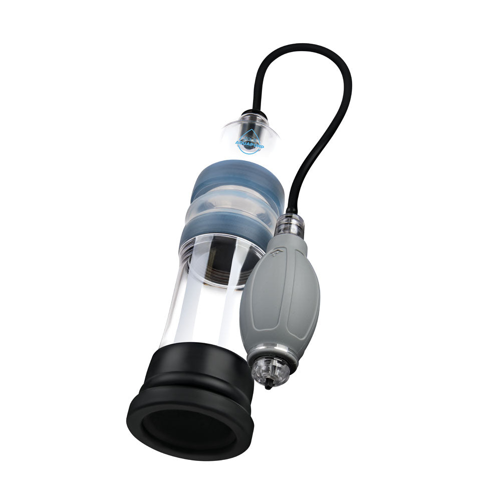 Zolo Aquapump Penis Pump - Compact Clear Water Design for Enhanced