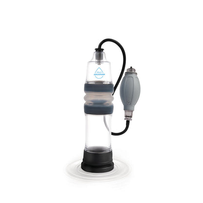 Zolo Aquapump Penis Pump - Compact Clear Water Design for Enhanced
