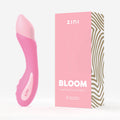 Pink Zini Bloom product with packaging on a white background