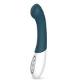 Sexual product with blue top and white bottom on a white background