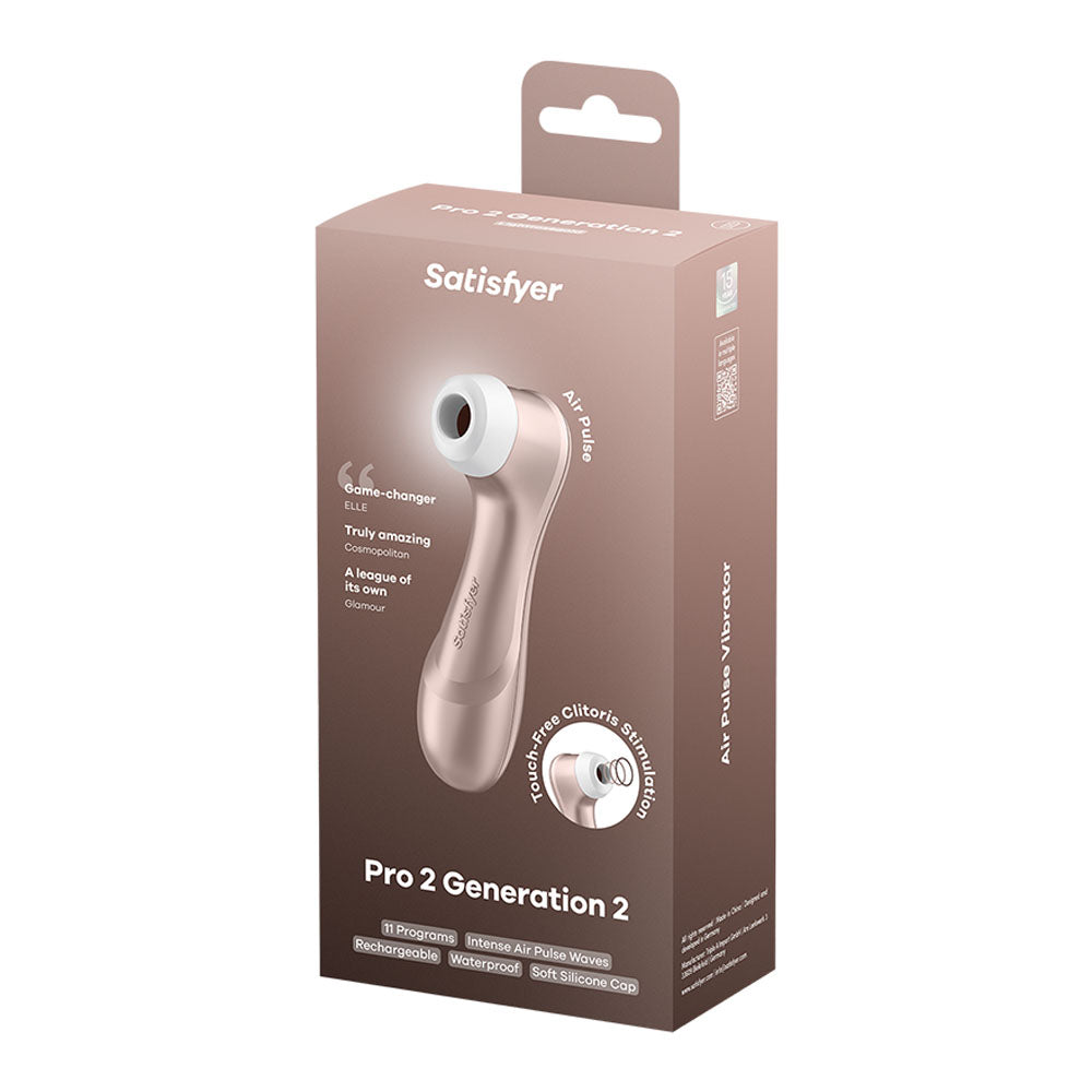 Satisfyer Pro 2 - Touch-Free USB-Rechargeable Clitoral Stimulator